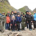 Участники тура В Хибины за минералами в маршруте