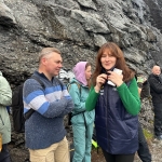 На отрогах Тахтарвумчорра, молибденитовый рудник