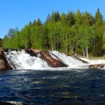 Водопад на реке Колвица
